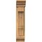 Ekena Millwork Balboa Traditional Smooth Bracket w/ Offset Brace, Western Red Cedar, 5 1/2"W x 14"D x 26"H BKT0604X14X26BOA01SWR - alternate 2